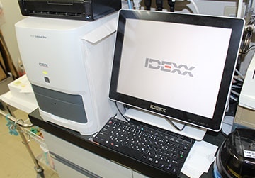 血液化学検査器（IDEXX）